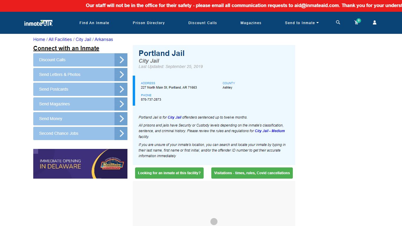 Portland Jail | Inmate Locator